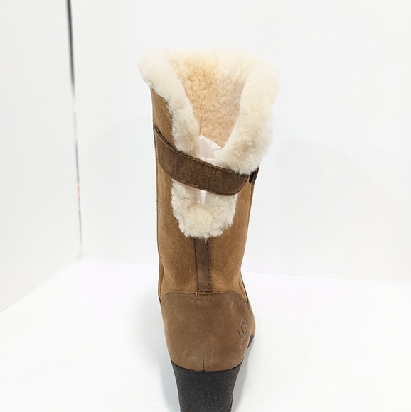 NWOT UGG Waterproof Edelina Wedge Boots - Picture 5 of 16
